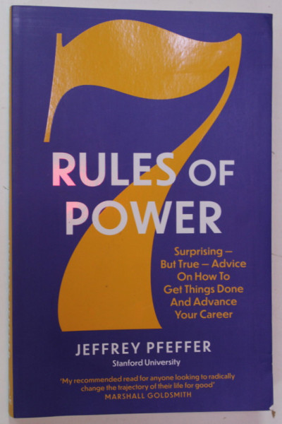 7 RULES OF POWER by JEFFREY PFEFFER , 2022