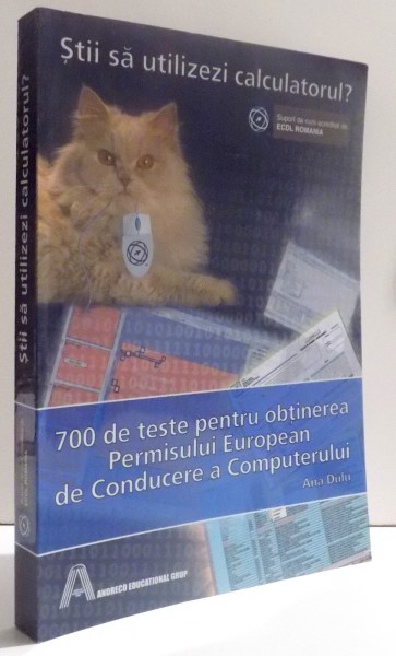 700 DE TESTE PENTRU OBTINEREA PERMISULUI EUROPEAN DE CONDUCERE A COMPUTERULUI de ANA DULU , 2006