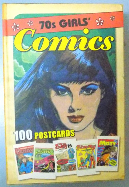 70S GIRLS' COMICS 100 POSTCARDS, 2013