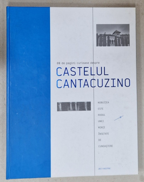 80 DE PAGINI CURIOASE DESPRE CASTELUL CANTACUZINO de ANDREI CARCEA , 2013