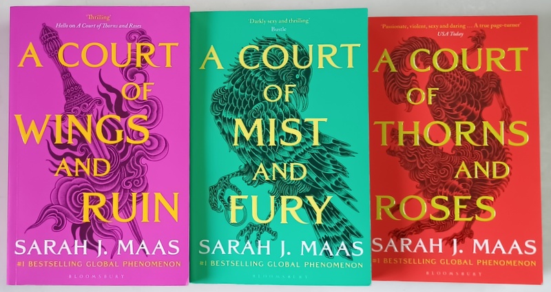A COURT OF WINGS AND RUIN / A COURT OF MIST AND FURY / A COURT OF THORNS AND ROSES by SARAH J. MAAS , 2023