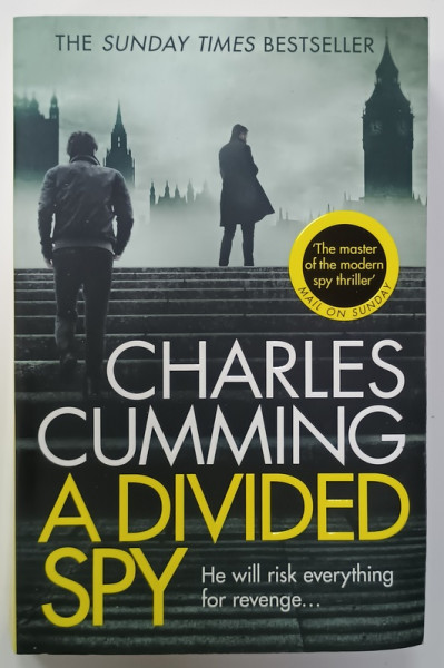 A DIVIDED SPY by CHARLES CUMMINGS , 2017