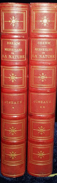 A. E. BREHM, MERVEILLES DE LA NATURE, L'HOMME ET LES ANIMAUX, 2 VOL. - PARIS, 1885