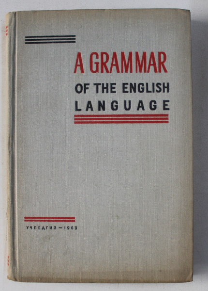 A GRAMMAR OF THE ENGLISH LANGUAGE , 1963