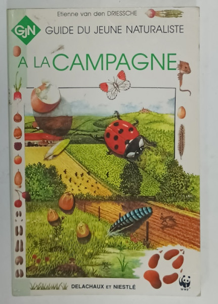 A LA CAMPAGNE , GUIDE DU JEUNE NATURALISTE par ETIENNE VAN DEN DRIESSCHE , 1992