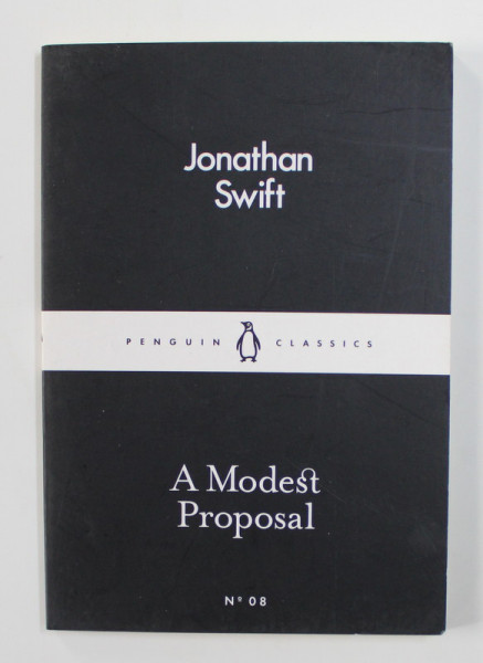 A MODEST PROPOSAL by JONATHAN SWIFT , 2015