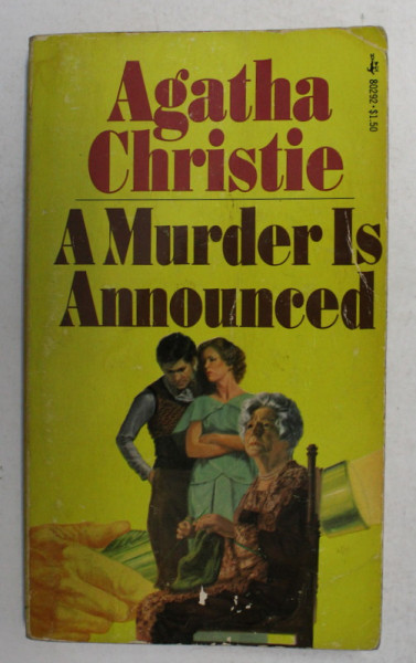 A MURDER IS ANNOUNCED by AGATHA CHRISTIE , 1950