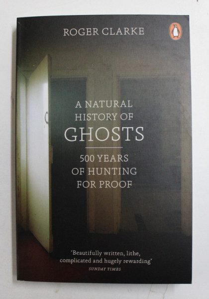 A NATURAL HISTORY OF GHOSTS by ROGER CLARKE , 2013