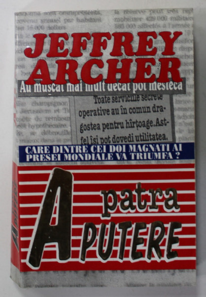 A PATRA  PUTERE de JEFFREY ARCHER , 1996