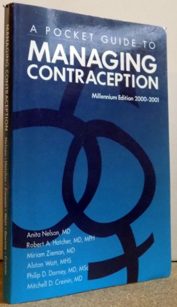 A POCKET GUIDE TO MANAGING CONCEPTION  by ANITA NELSON...MITCHELL D. CREININ , 20002000 - 2001