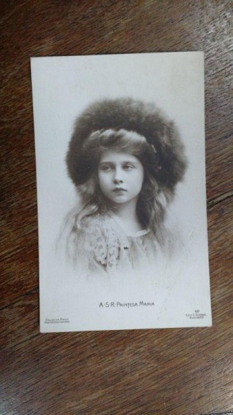 A. S. R. Printesa Maria, Colectia Mandy, carte postala