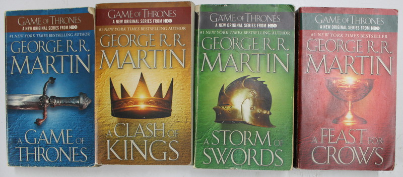 A SONG OF ICE AND FIRE , VOLUMES I - IV by GEORGE R. R. MARTIN , 1999