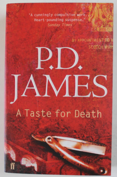 A TASTE FOR DEATH by P.D. JAMES , 1990