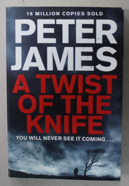 A TWIST OF THE KNIFE by PETER JAMES , 2015