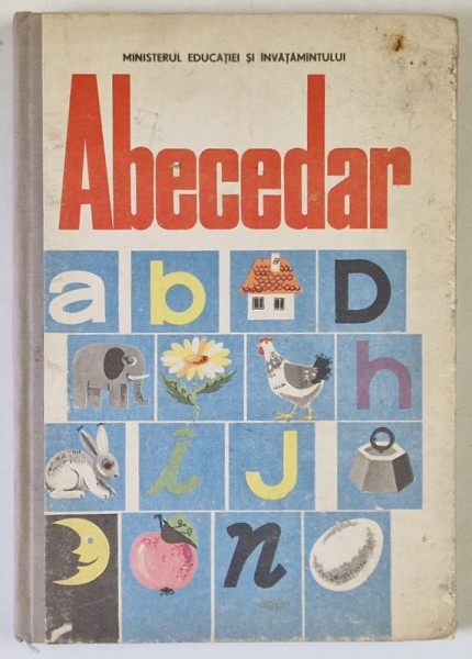 ABECEDAR de MARIA GIURGEA si MARIA GEORGESCU - BOSTINA , 1988