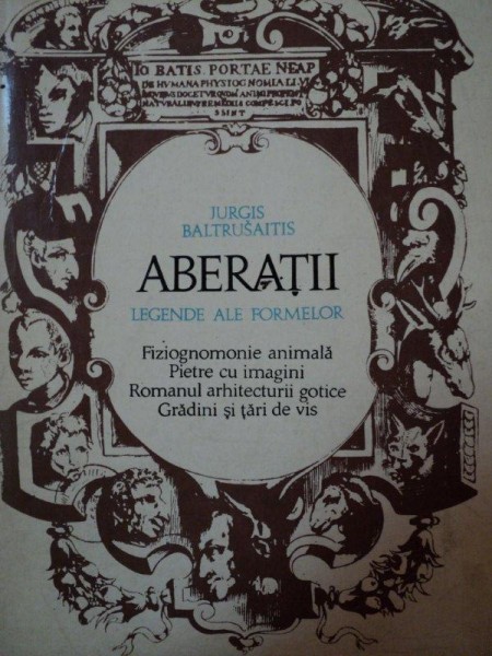 ABERATII-JURGIS BALTRUSAITIS,BUC.1972