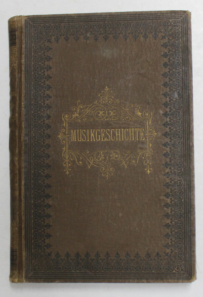 ABRIS DER MUSIKGESCHICHTE von BERNHARD KOTHE , 1894 , PREZINTA DESENE CU CREIONUL *