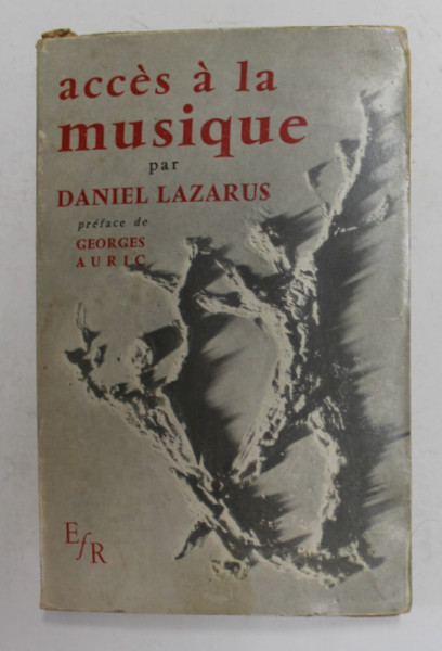 ACCES A LA MUSIQUE par DANIEL LAZARUS , 1960