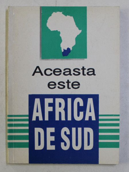 ACEASTA ESTE  AFRICA DE SUD , CARTE DE PREZENTARE A TARII