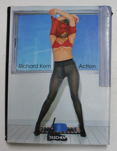 ACTION by RICHARD KERN , ALBUM DE FOTOGRAFIE EROTICA , TEXT IN ENGLEZA , GERMANA , FRANCEZA , 2007 , PREZINTA URME DE UZURA S MICI DEFECTE , 18 + !