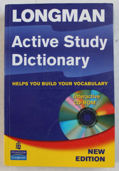 ACTIV STUDY DICTIONARY  - HELPS YOU BUILD YOUR VOCABULARY , 2004 , LIPSA CD *
