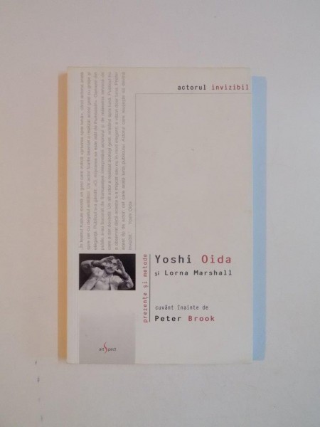 ACTORUL INVIZIBIL de YOSHI OIDA , LORNA MARSHALL , 2009