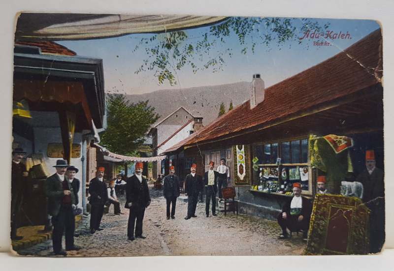 ADA - KALEH , BAZAR , CARTE POSTALA ILUSTRATA , 1913
