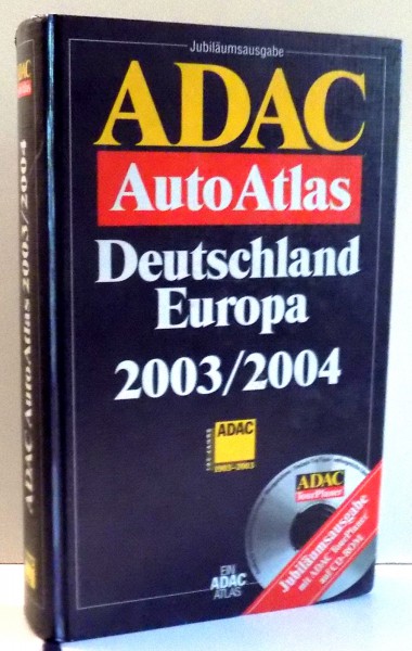 ADAC AUTOATLAS , DEUTSCHLAND EUROPA 2003 /2004