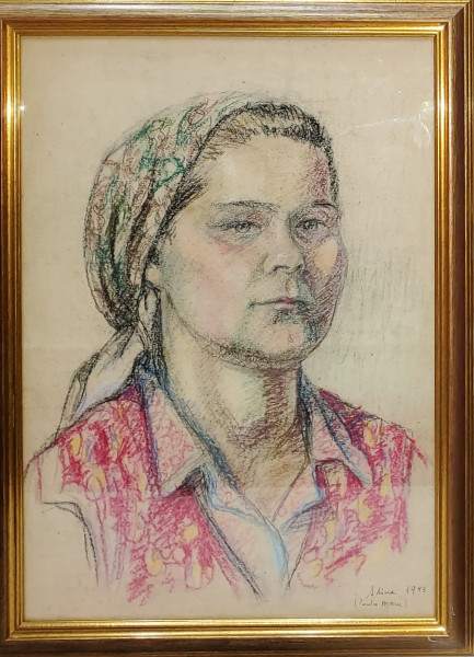 Adina Paula Moscu  (1908-1979) - Portret de femeie
