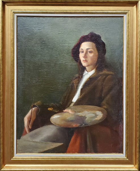 Adina Paula Moscu (Atribuit) - Autoportret