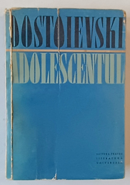 ADOLESCENTUL de DOSTOIEVSKI , 1961