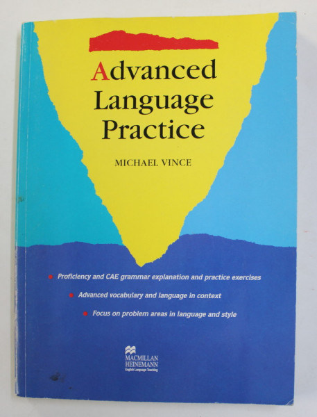 ADVANCED LANGUAGE PRACTICE by MICHAEL VINCE , 1994