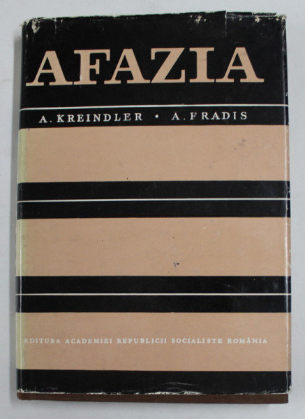 AFAZIA de A. KREINDLER ai  A , FRADIS , 1970