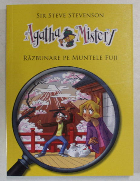 AGATHA MISTERY , RAZBUNARE PE MUNTELE FUJI de STEVE STEVENSON , 2023
