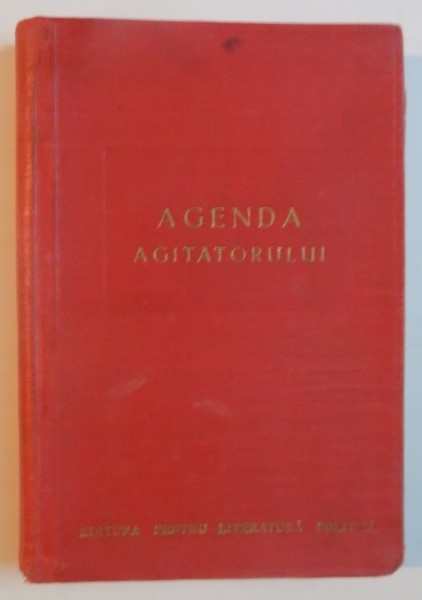 AGENDA AGITATORULUI  1954