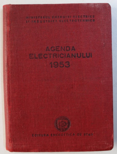 AGENDA ELECTRICIANULUI , 1953