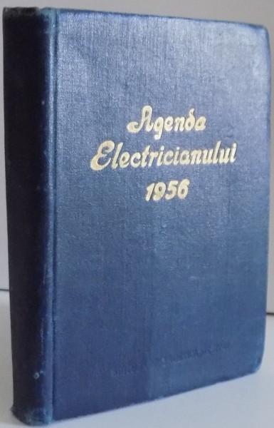 AGENDA ELECTRICIANULUI 1956