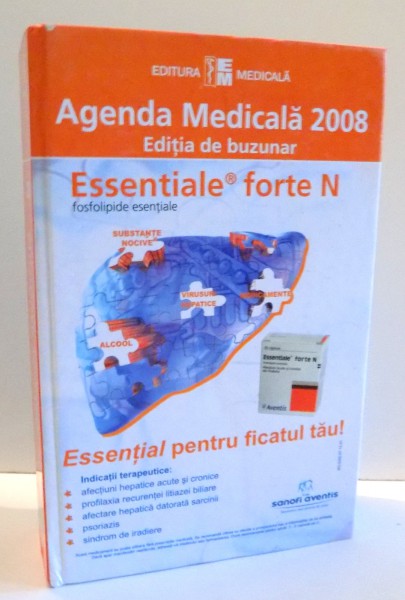 AGENDA MEDICALA 2008, EDITIE DE BUZUNAR de CORNEL CHIRITA , 2008