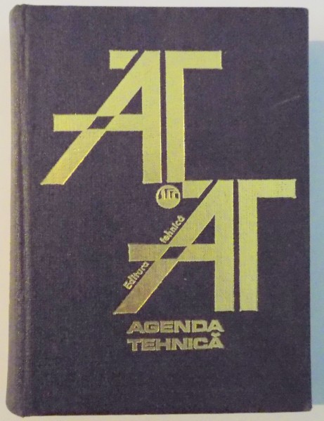 AGENDA TEHNICA de AUREL BADESCU...FLORIN TANASESCU , 1974