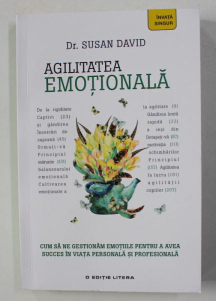 AGILITATEA EMOTIONALA de Dr. SUSAN DAVID , 2018