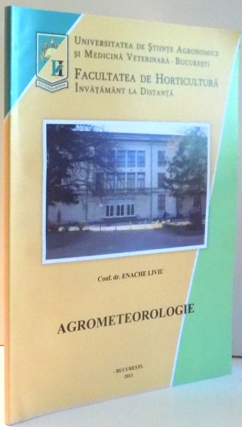 AGROMETEOROLOGIE de ENACHE LIVIU , 2011