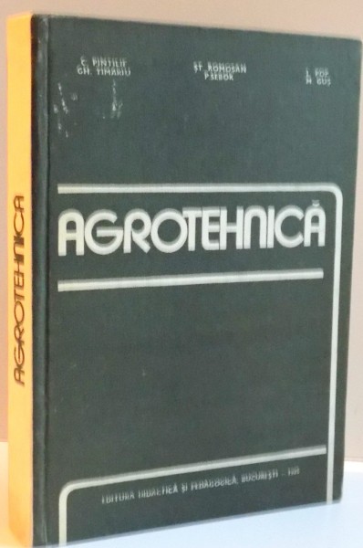 AGROTEHNICA , EDITIA A II A , 1985