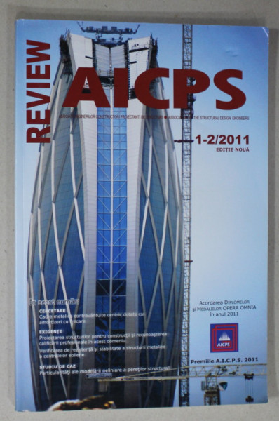 AICPS , REVISTA , NR. 1-2 / 2011, TEXT IN ROMANA SI ENGLEZA