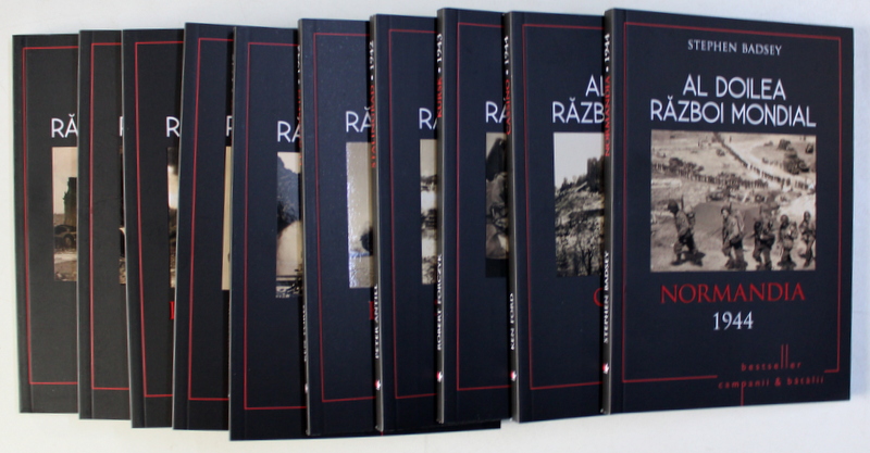 AL DOILEA RAZBOI MONDIAL , SET DE 10 VOLUME de ROBERT FORCZYK ....PETER ANTILL , 2015