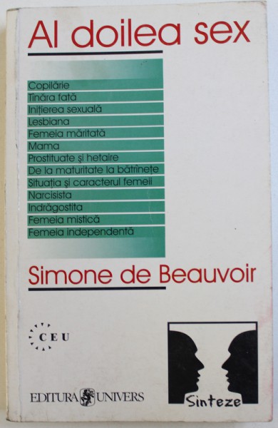 AL DOILEA SEX de SIMONE DE BEAUVOIR , 1998