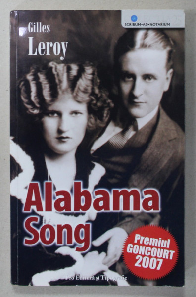 ALABAMA SONG de GILLES LEROY , 2008, DEDICATIE *