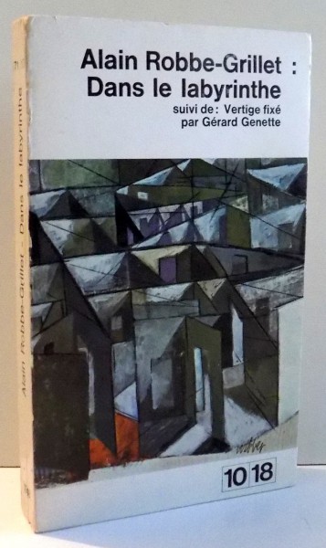 ALAIN ROBBE-GRILLET: DANS LE LABYRINTHE par GERARD GENETTE , 1962