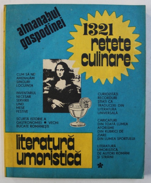 ALAMANAHUL GOSPODINEI - 1321 RETETE CULINARE , 1982
