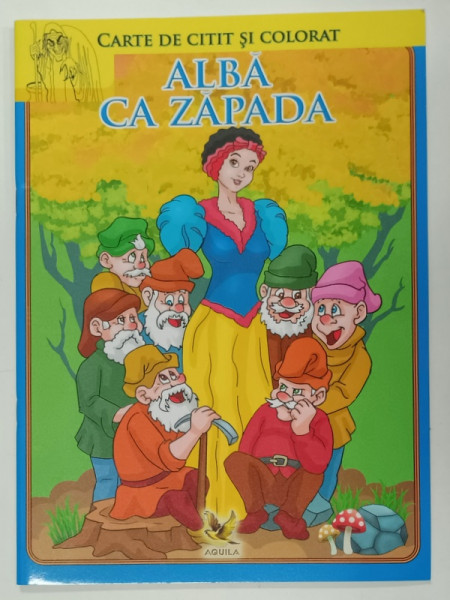 ALBA CA ZAPADA , CARTE DE CITIT SI COLORAT , 2020