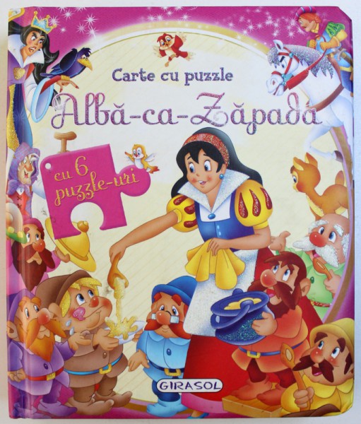 ALBA - CA - ZAPADA CU  , CARTE CU 6 PUZZLE - URI , 2015